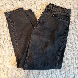 urban outfitters bdg black mom jeans